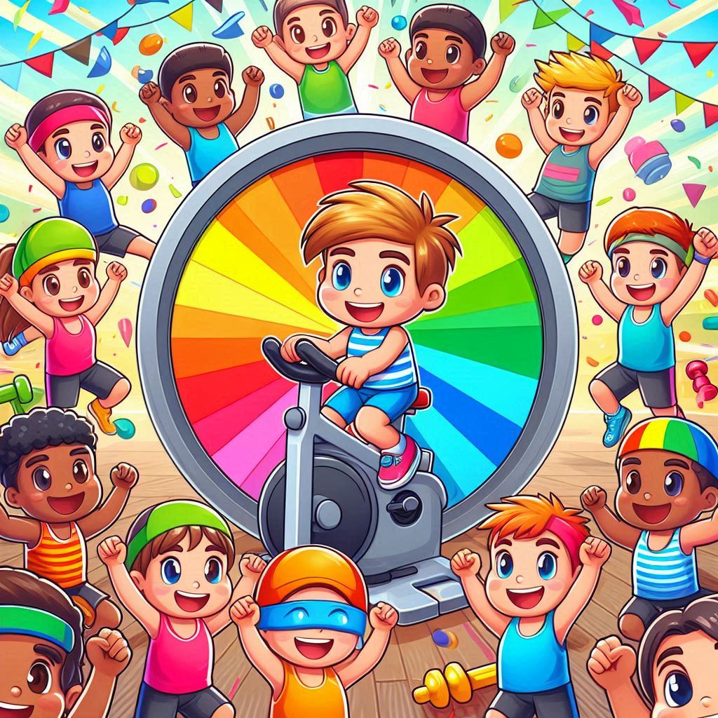 Workout Spinning Wheel